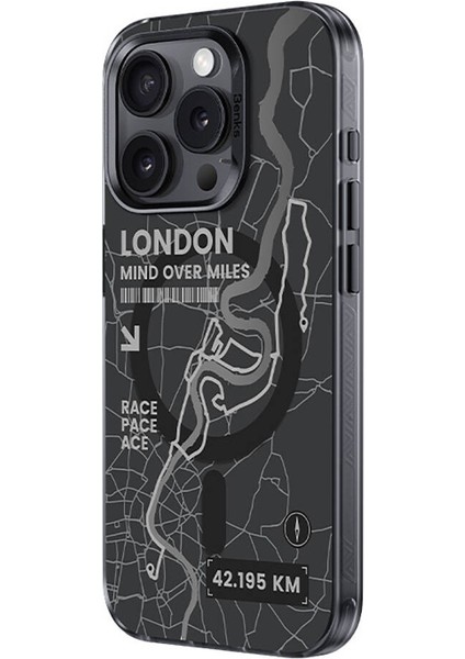 Apple iPhone 14 Pro Uyumlu Kılıf Magsafe Şarj Özellikli City Serisi Kapak Siyah fiyatları