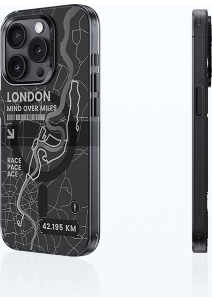 Apple iPhone 14 Pro Uyumlu Kılıf Magsafe Şarj Özellikli City Serisi Kapak Siyah modelleri