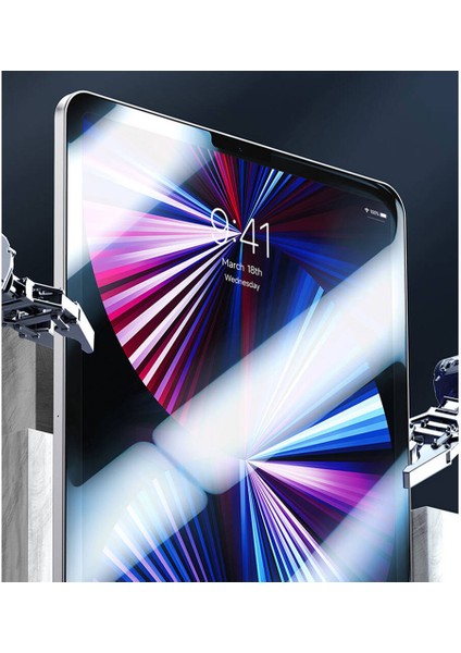 iPad Pro 13 2024 Uyumlu Glass Warriror Hd Ekran Koruyucu Benks Okr Glass Temperli Tam Kaplayan