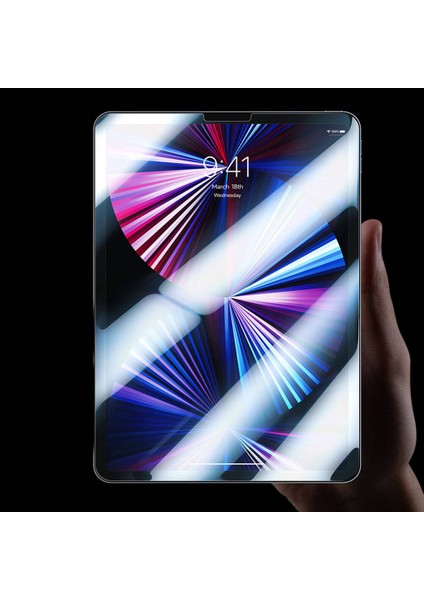 iPad Pro 13 2024 Uyumlu Glass Warriror Hd Ekran Koruyucu Benks Okr Glass Temperli Tam Kaplayan