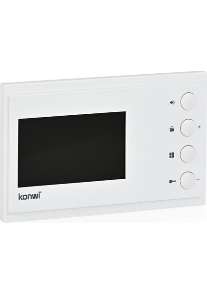 Intercom Vspro 4.3 '' Daire Içi Mönitör Beyaz