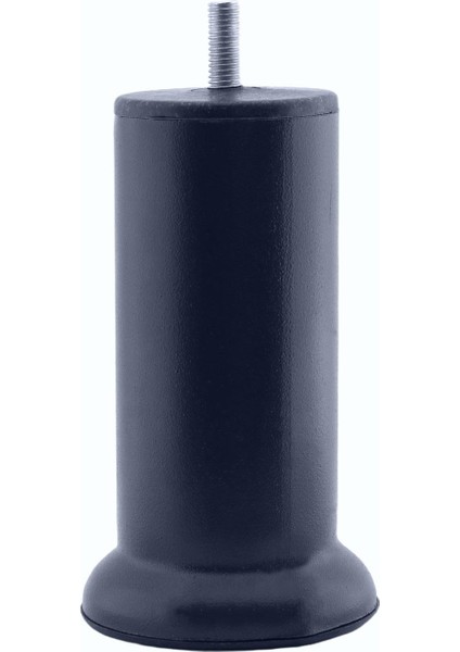 Mobilya Kanepe Baza Koltuk Destek Ayağı M8 Civata 12 cm Antrasit Gri Metal Yükseltici Ince Diş Ayak indirimleri