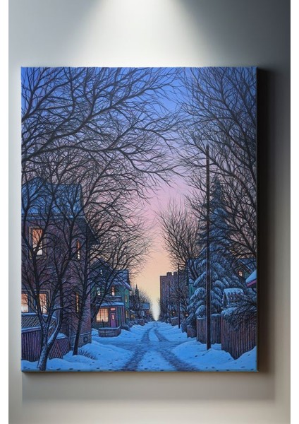 Kış Manzarası Tablosu-2009