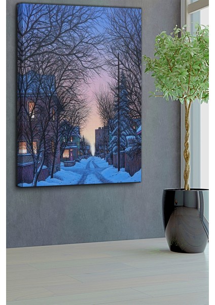 Kış Manzarası Tablosu-2009 fırsatları