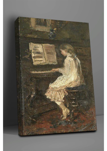 Girl At The Piano Tablosu-1777 fiyatları