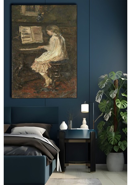 Girl At The Piano Tablosu-1777 modelleri