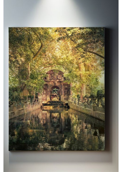 Antik Tapınak Tablosu-1838