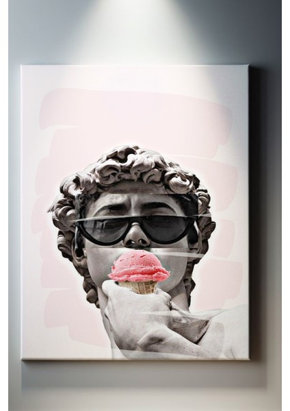 Davut Heykeli Modern Tablo-1511