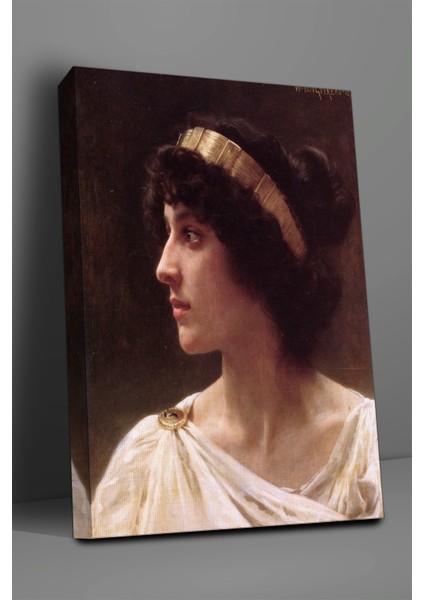 William-Adolphe Bouguereau Kız Portresi Tablosu-1850 fiyatları