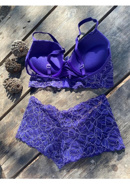 Mor Destekli Sütyen Takımı modelleri