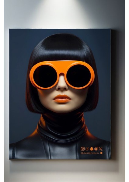 Modern Kadın Portre Tablo-1274