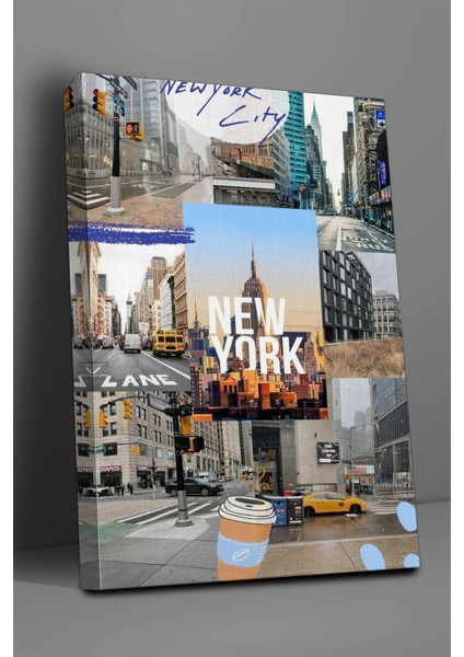 New York City Kolajı Tablo-1410 fiyatları