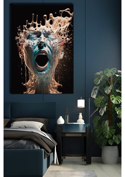 Çığlık Temalı Modern Tablo-1650 modelleri