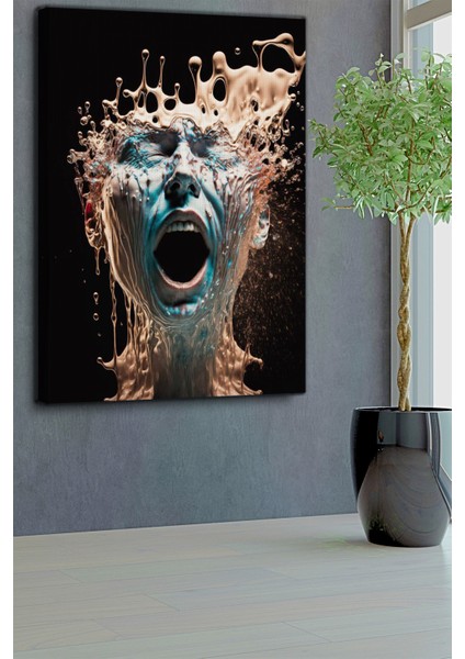 Çığlık Temalı Modern Tablo-1650 fırsatları