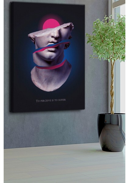 Pop Art Davut Heykeli Tablosu-1567 fırsatları