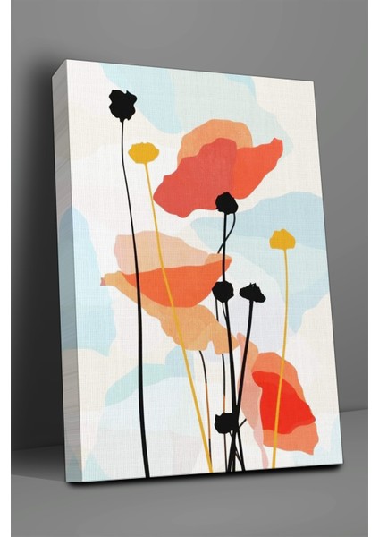 Illüstrasyon Temalı Çiçekler Tablo-1303 fiyatları