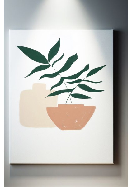 Minimalist Saksı Bohem Tablo-1630