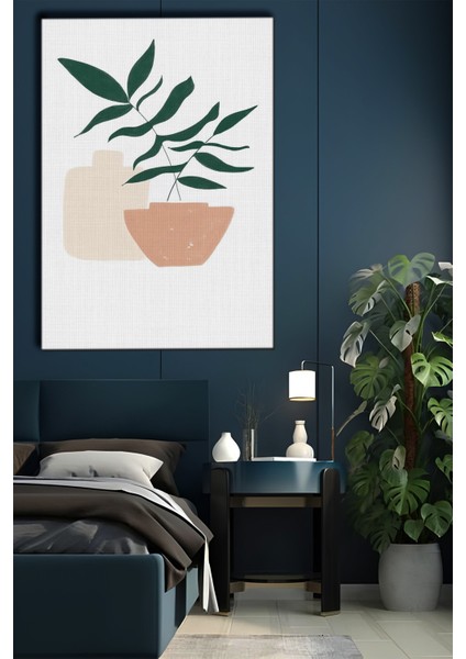 Minimalist Saksı Bohem Tablo-1630