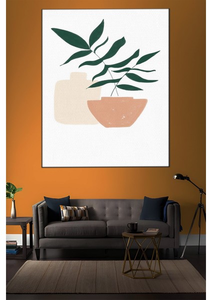 Minimalist Saksı Bohem Tablo-1630