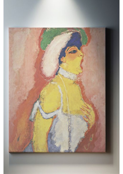 "Modjesko, Soprano Şarkıcısı" Kees Van Dongen'in Tablosu-1793