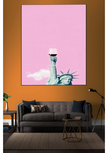 Pop Art Özgürlük Heykeli Tablo-1494