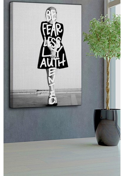 Korku Ve Kadın Tablo-1493 fırsatları