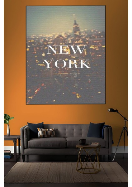 New York City Dekoratif Tablo-1358