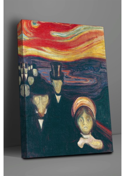Kaygı - Edvard Munch'un Tablosu-1761 fiyatları