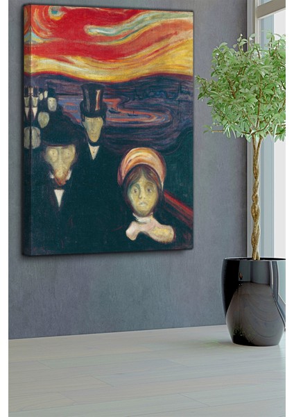 Kaygı - Edvard Munch'un Tablosu-1761 fırsatları
