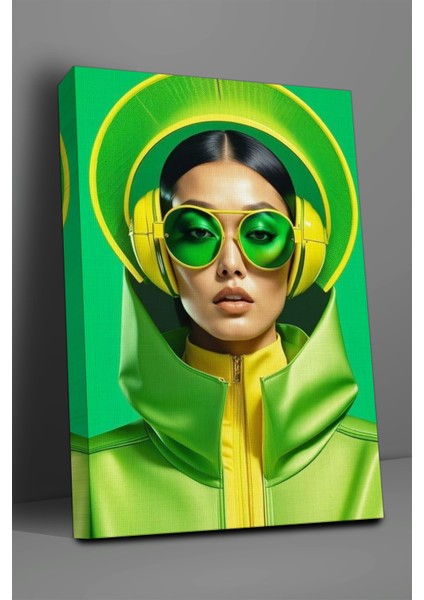 Modern Temalı Kadın Portre Tablo-1223 fiyatları