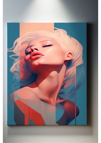 Modern Kadın Portre Çalışması Tablo-1281