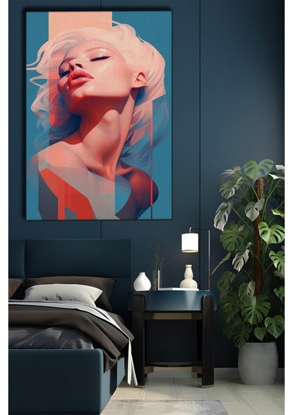 Modern Kadın Portre Çalışması Tablo-1281 modelleri