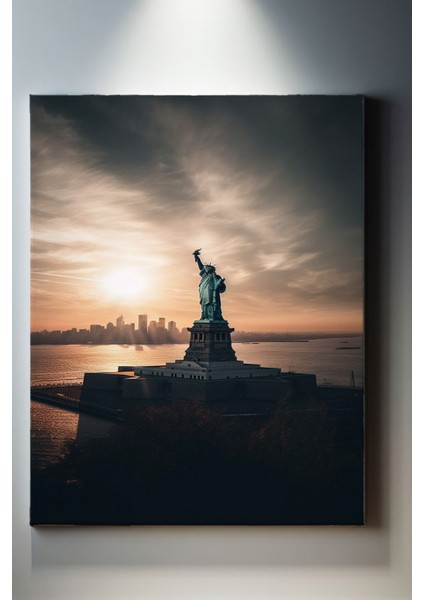 Özgürlük Heykeli Dekoratif Tablo-1296