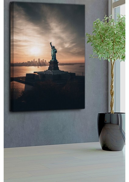 Özgürlük Heykeli Dekoratif Tablo-1296 fırsatları
