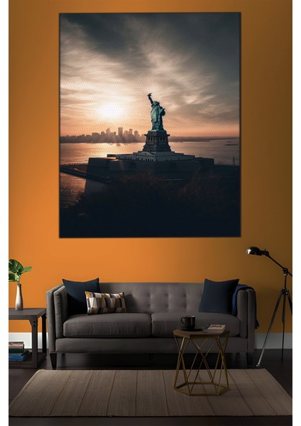 Özgürlük Heykeli Dekoratif Tablo-1296 indirimleri