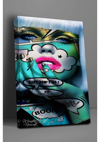 Insan Temalı, Pop Art Tablo-952 fiyatları