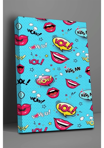 Simge Temalı, Pop Art Tablo-959