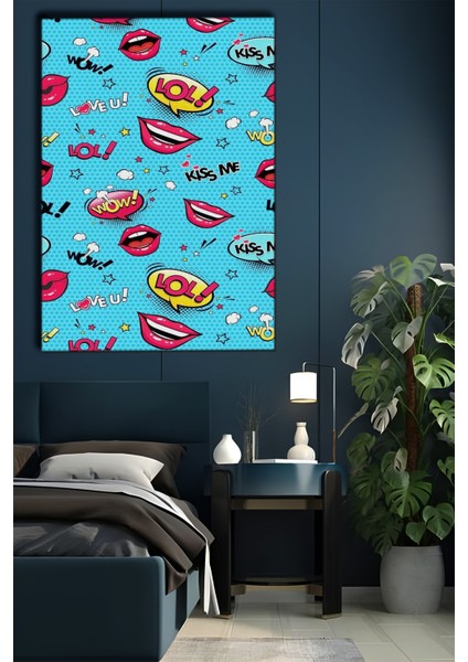 Simge Temalı, Pop Art Tablo-959