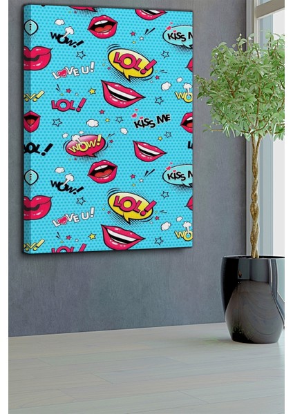 Simge Temalı, Pop Art Tablo-959