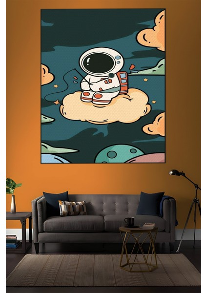 Bebek - Çocuk Odası Temalı, Astronot Tablo-845 indirimleri