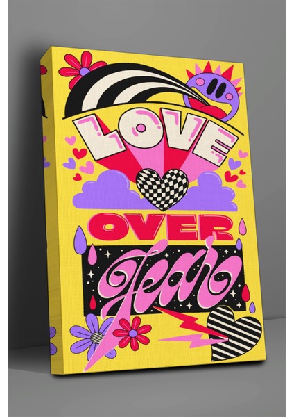 Poster Temalı Retro Tablo-1127 fiyatları