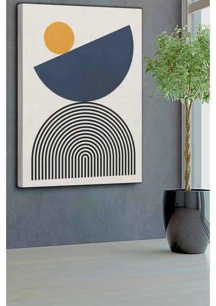 Minimalist Temalı, Bohem Desenli Tablo-654