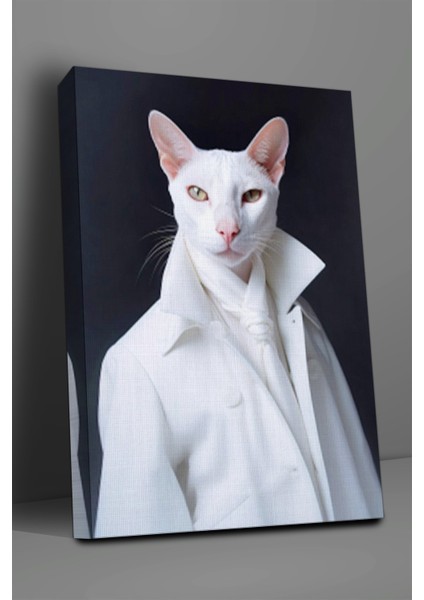 Hayvan Temalı, Kedi Tablo-857 fiyatları