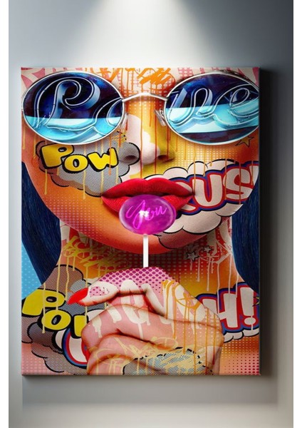Insan Temalı, Pop Art Tablo-920