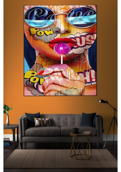 Insan Temalı, Pop Art Tablo-920