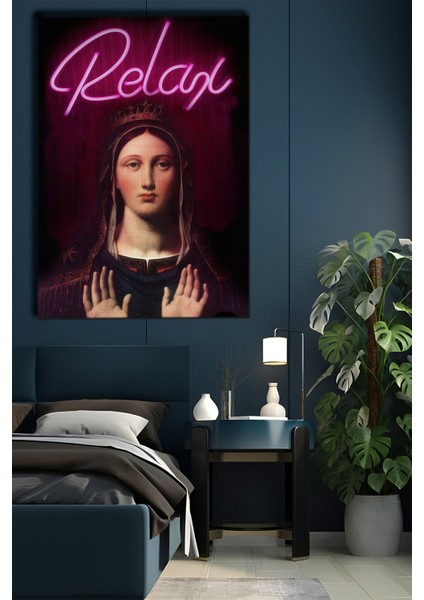 Relax Yazılı Modern Tablo-1517 modelleri