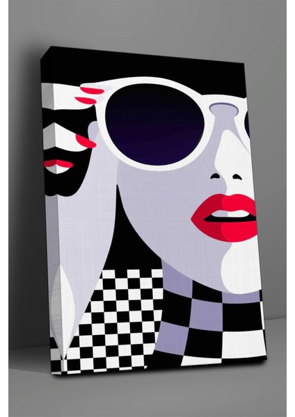 Modern Temalı, Kadın Tablo-854 fiyatları