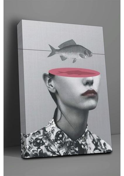 Zihin Temalı Modern Sanat Tablo-1423 fiyatları