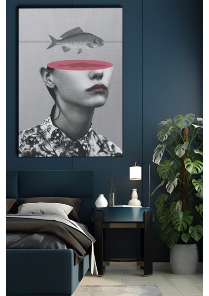 Zihin Temalı Modern Sanat Tablo-1423 modelleri