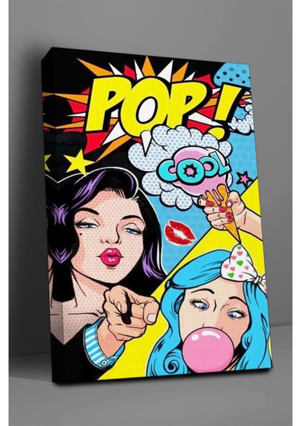 Pop Art Temalı, Modern Tablo-932 fiyatları